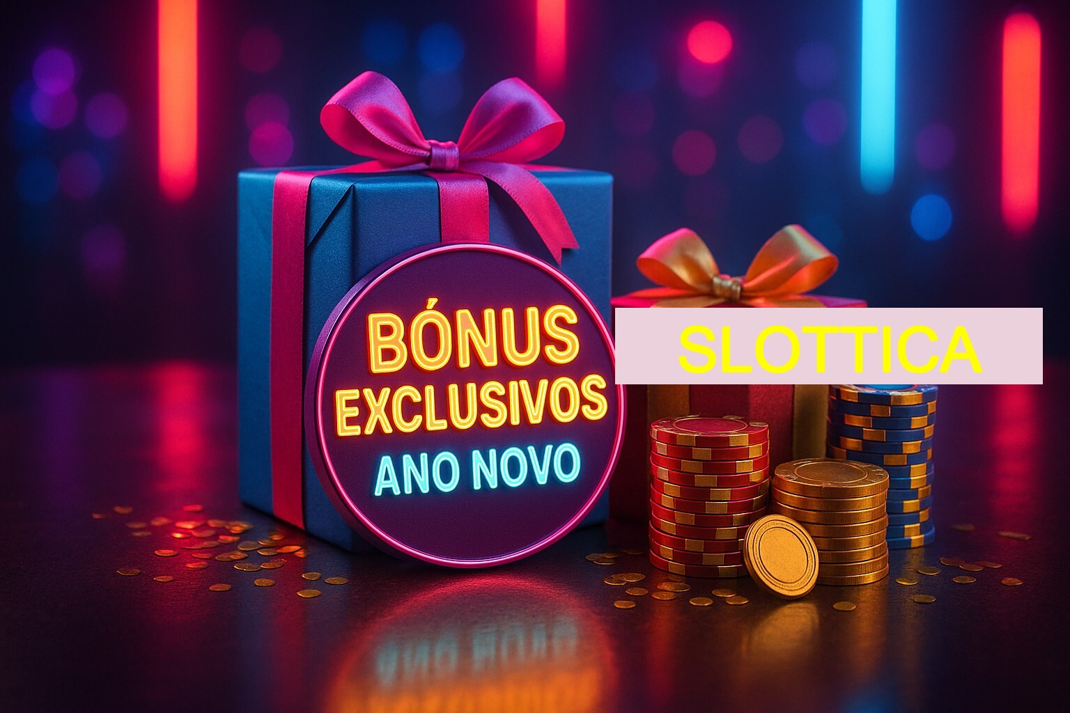 Promoções de Ano Novo no SLOTTICA